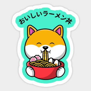 Renji Loves Ramen Bowls Sticker